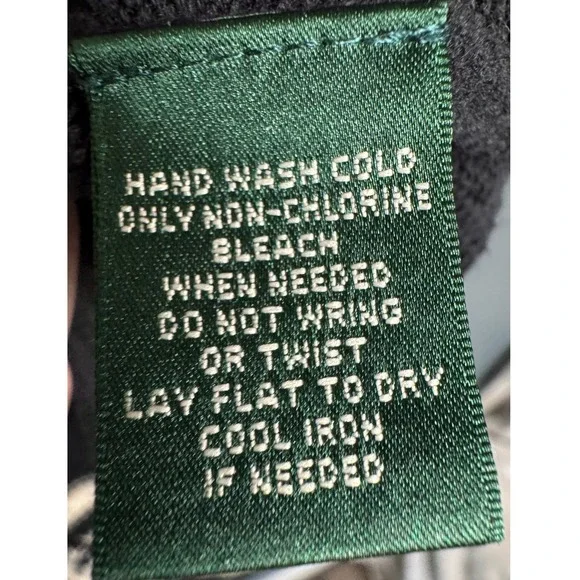 Lauren Ralph Lauren Southwestern Aztec‎ Navajo Knit Sweater – Cotton – Size L - Picture 6 of 9